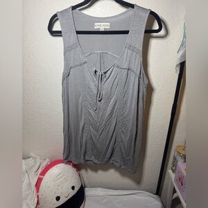 Knox Rose Tie Front Tank Top